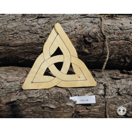 Triquetra Triskele Aus Birke